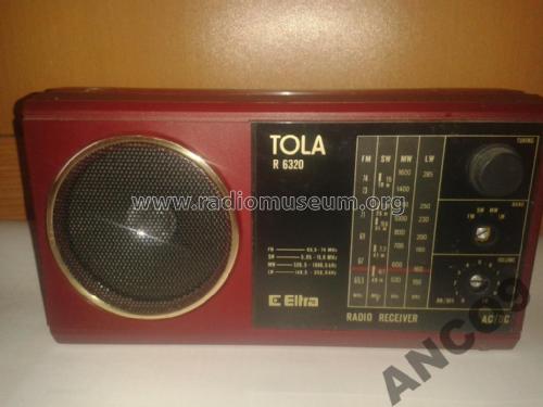 Tola 2 R-6322; Unitra ELTRA; (ID = 1883696) Radio