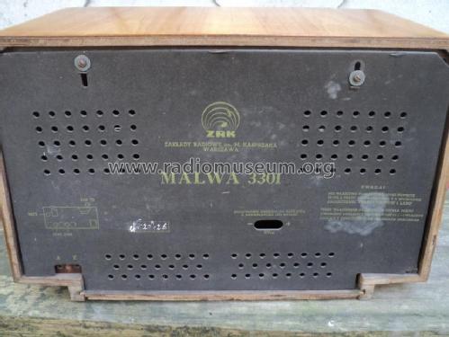 Malwa 3301 ; Unitra ZRK, Zaklady (ID = 1543829) Radio