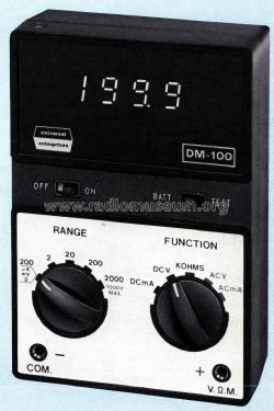 Digital Multitester DM-100; Universal (ID = 2879413) Equipment