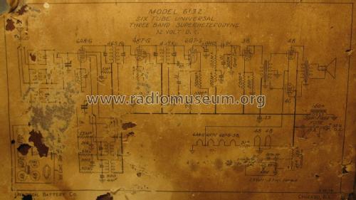 6132 Low Profile Radio Universal Battery Co.; Chicago IL, build