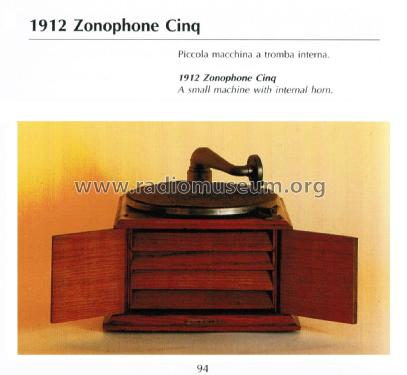 Zonophone Cinq; Universal Talking (ID = 2948263) TalkingM