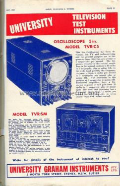 University Sweep & Marker Generator TVR/SM; University / (ID = 3114264) Equipment