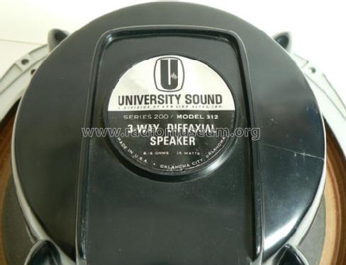 3-way Diffaxial Speaker 312 ; University Sound; (ID = 1397657) Speaker-P