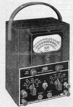 Electronic Volt-Ohm-Milliammeter E.V.A.; University / (ID = 2033916) Equipment