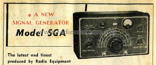 University Signal Generator SGA; University / (ID = 1873692) Equipment