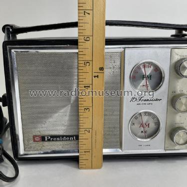 President 15 Transistor AM-FM-AFC De Luxe Japan 903; Unknown - CUSTOM (ID = 2824914) Radio