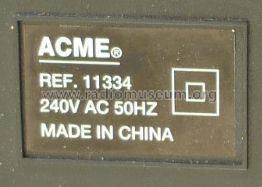 ACME 11334; Unknown - CUSTOM (ID = 1456947) Radio