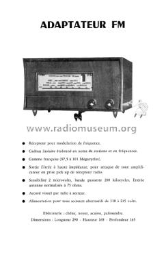 Adaptateur FM ; Unknown - CUSTOM (ID = 2002738) Radio