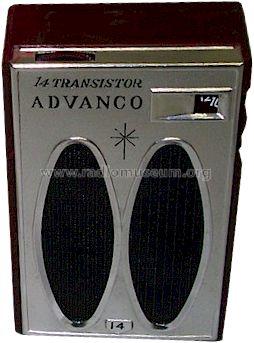 14 Transistor TR14A; Advanco Advance (ID = 401374) Radio