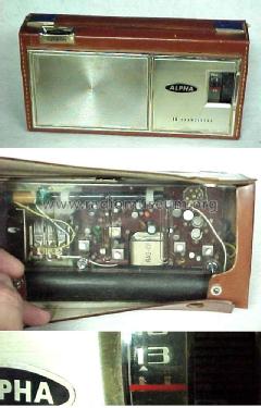 Alpha 10 Transistor ; Unknown - CUSTOM (ID = 2393051) Radio