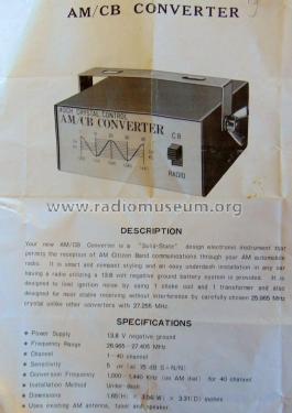 AM/CB Converter 40 Channel FE-103; Unknown - CUSTOM (ID = 2363151) Cittadina