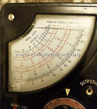 Analog Multimeter 200H; Unknown - CUSTOM (ID = 3040593) Equipment