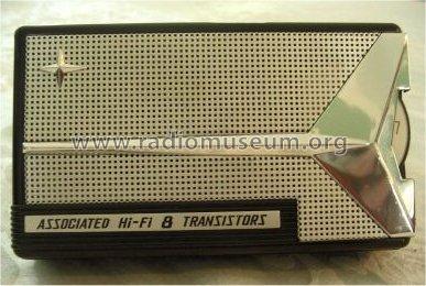 Associated Hi-Fi 8 Transistors ; Unknown - CUSTOM (ID = 2387057) Radio