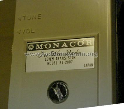 Associated/Monacor Pee-Wee Radio Seven Transistor RE-2007; Monarch Electronics (ID = 1364809) Radio