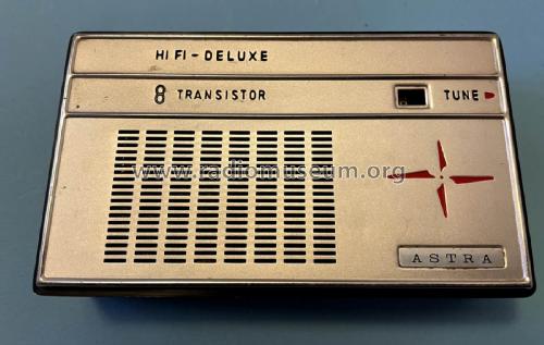 Astra Hi Fi Deluxe 8 Transistor YT-138 ; Unknown - CUSTOM (ID = 2821855) Radio