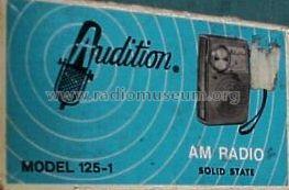 Audition 125-1; Audition; label of (ID = 392890) Radio