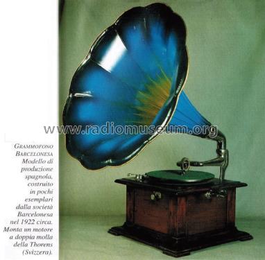 Barcelonesa Gramophone ; Unknown - CUSTOM (ID = 3086443) TalkingM