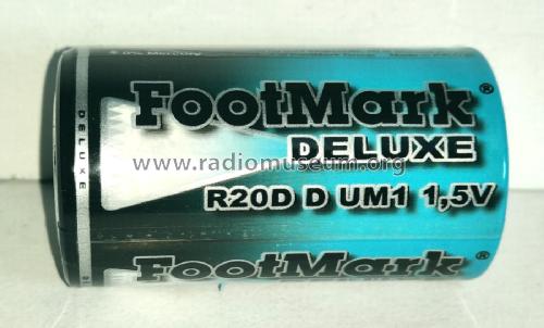 FootMark De Luxe R20D, D, UM-1 1,5 V; Unknown - CUSTOM (ID = 3112323) Power-S