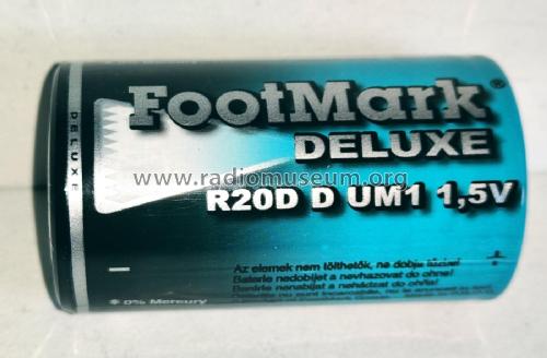 FootMark De Luxe R20D, D, UM-1 1,5 V; Unknown - CUSTOM (ID = 3112325) Power-S