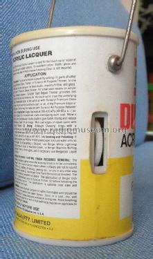 Berger Duracryl Acrylic Lacquer Full Colour Range; Unknown - CUSTOM (ID = 1683504) Radio