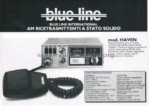 Blue Line International CB Transceiver Haven; Unknown - CUSTOM (ID = 2739667) Citizen