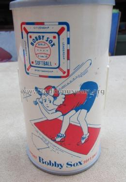 Bobby Sox Girls Softball Can; Unknown - CUSTOM (ID = 2955693) Radio