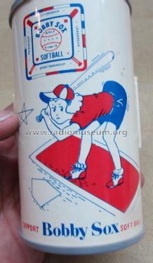 Bobby Sox Girls Softball Can; Unknown - CUSTOM (ID = 2955695) Radio