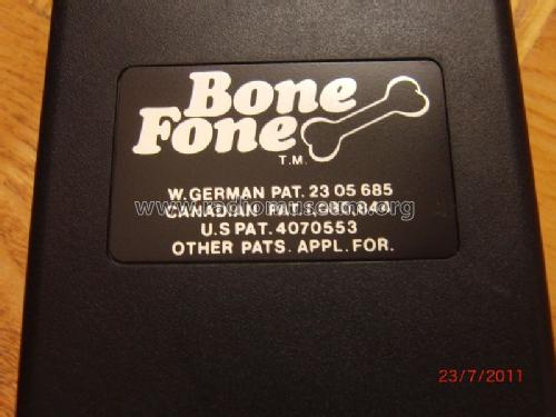 Bone Fone ; TEC Dieter Beer; (ID = 1030410) Radio