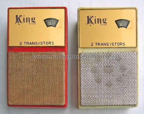 King 2 Transistors Boy's Radio ; Unknown - CUSTOM (ID = 496453) Radio