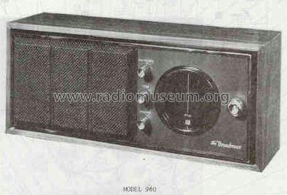 The Broadmoor 960; Broadmoor Industries (ID = 409467) Radio
