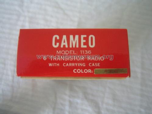 Cameo 6 Transistor Radio 1136; Unknown - CUSTOM (ID = 1683522) Radio