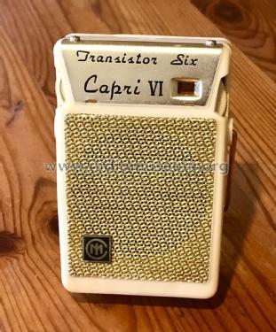 Capri VI Transistor Six MR-601; Unknown - CUSTOM (ID = 2974307) Radio