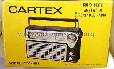 Cartex Solid State AM/LW/FM Portable Radio CX-161; Unknown - CUSTOM (ID = 1008641) Radio