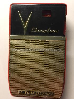 Champtone 2 Transistor Boy's Radio ; Unknown - CUSTOM (ID = 2471015) Radio