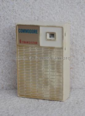 Commodore 6 Transistor; Commodore Import (ID = 1981631) Radio