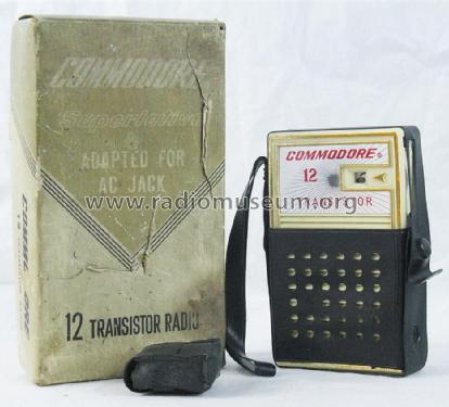 Commodore Superlative 12 Transistor TW-120; Commodore Import (ID = 1454014) Radio