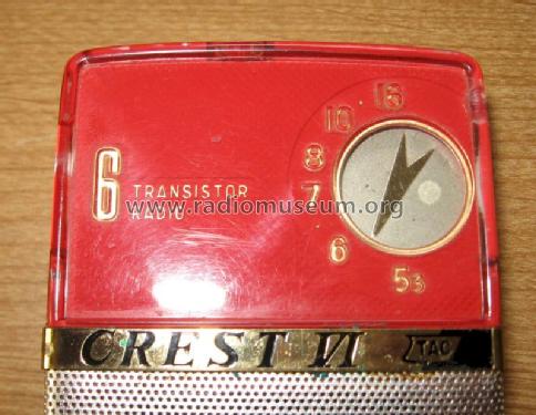 Crest VI TAC 6 Transistor Radio P65; Crest Alfred Toepfer (ID = 1267382) Radio