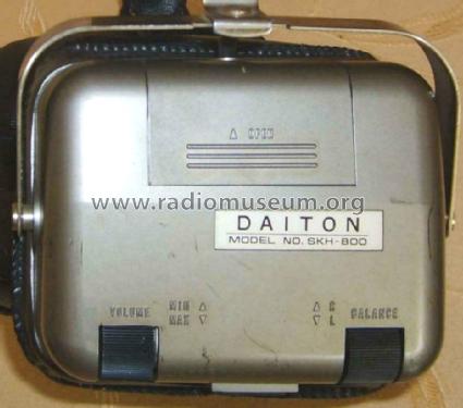 Daiton Radio Headphones SKH-800; Unknown - CUSTOM (ID = 1213972) Radio