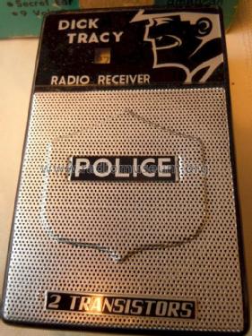 Dick Tracy Police 2 Transistor Boy´s Radio STYLE #1000 ; Sanko Transistor (ID = 1156759) Radio