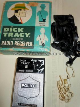 Dick Tracy Police 2 Transistor Boy´s Radio STYLE #1000 ; Sanko Transistor (ID = 1156762) Radio