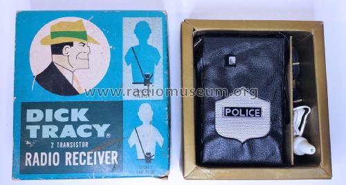 Dick Tracy Police 2 Transistor Boy´s Radio STYLE #1000 ; Sanko Transistor (ID = 2774746) Radio