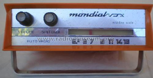 DMED Elettronica Mondialvox Auto Radio; Unknown - CUSTOM (ID = 1051112) Radio