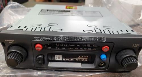 Dual AM/FM Cassette Receiver XC4100; Dual, Gebr. (ID = 2849436) Car Radio