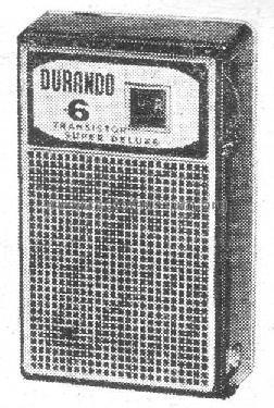Durando Super Deluxe Model-654; Unknown - CUSTOM (ID = 648502) Radio