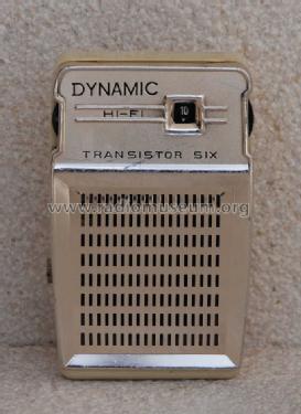 Dynamic Hi-Fi Transistor Six 6 Transistor Radio Unknown - CUSTOM ...