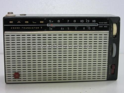 Eagle 2 Band Transistor 7 PR-956H; Nippon Columbia Co.; (ID = 1946490) Radio