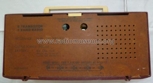 Ecrel All Transistor - 8 Transistor 2 Band Radio ; Unknown - CUSTOM (ID = 1708214) Radio