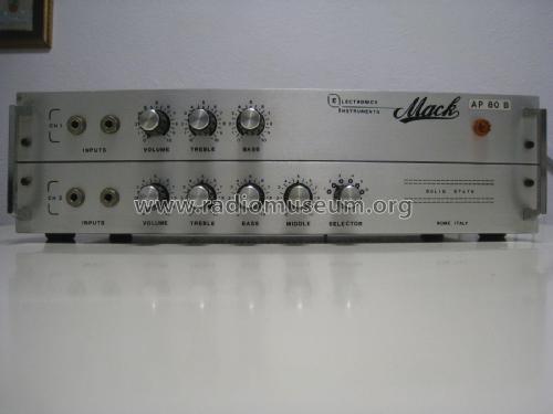 Electronics Instruments AP80B; Mack; Roma (ID = 1956659) Ampl/Mixer