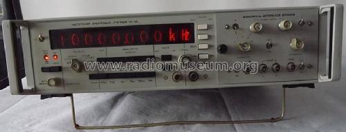 Частотомер Злектроппо Счетный - Elektron. Zählfrequenzmesser Č3-54 - Ч3-54; Unknown - CUSTOM (ID = 1433646) Equipment