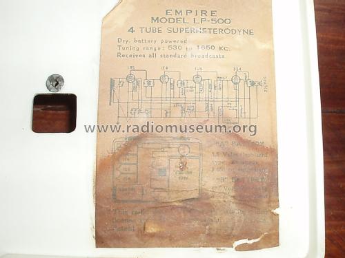 Empire LP 500; Unknown - CUSTOM (ID = 1738431) Radio